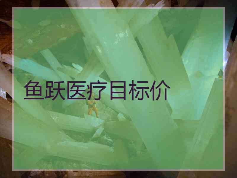 鱼跃医疗目标价